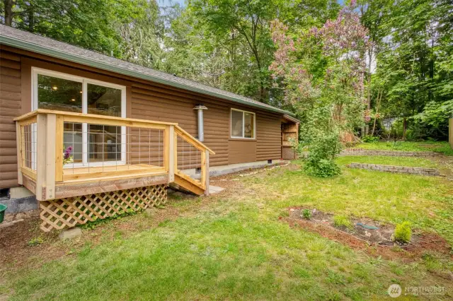 Deck of living room!