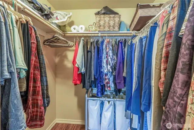 Walk In Closet in Primary