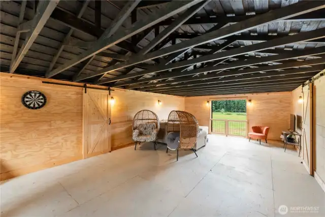 Another view of the loft, complete with an additional large window. Imagine the endless ways to use this beautiful space.
