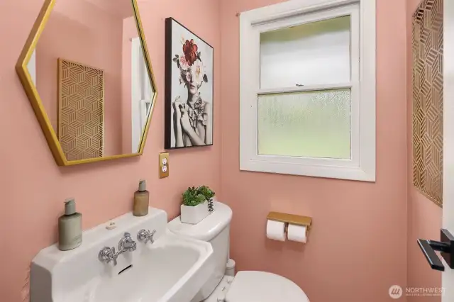 Half Bath on Main level~