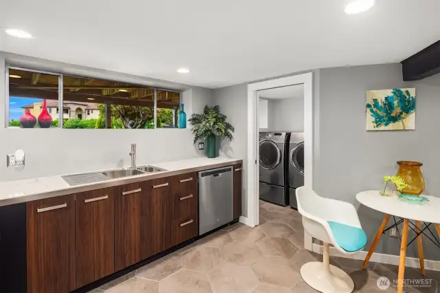 Utility Room just beyond the lower level Kitchen~