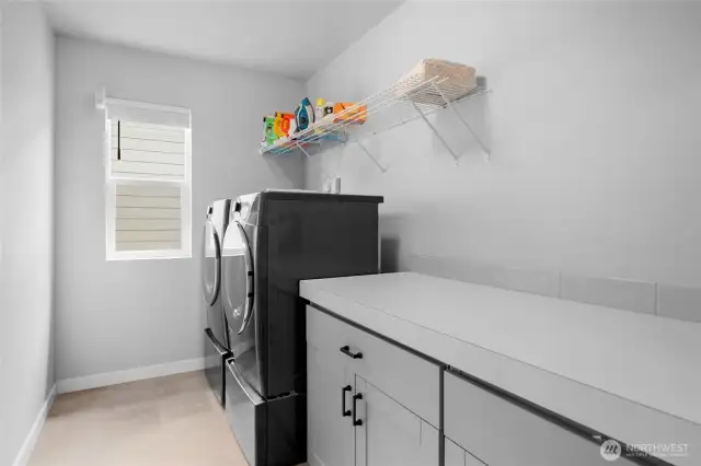 Oversized laundry room