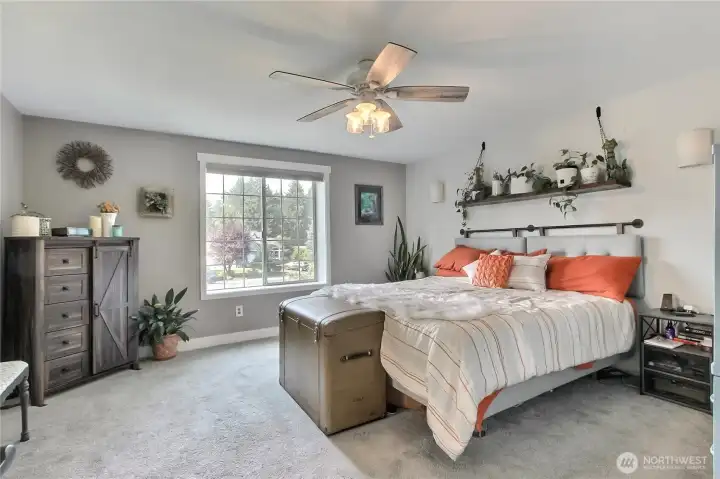 master bedroom light and bright