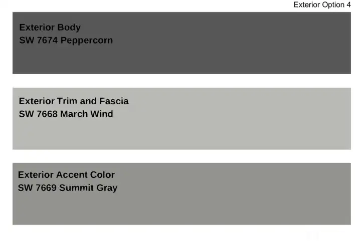 Exterior Color Scheme