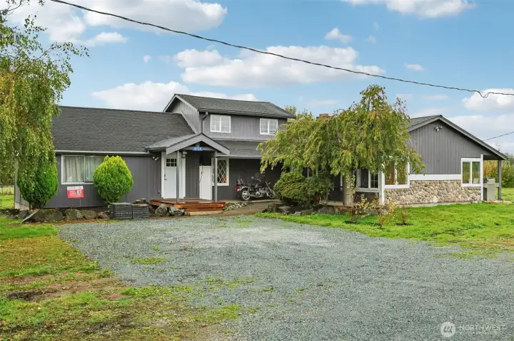 Front of house and property