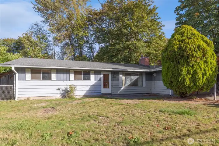 Home view from street