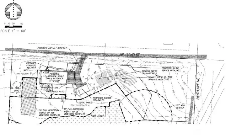 Grading and Drainage Plan illustration