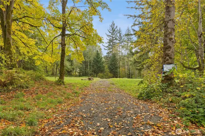 Access toad to well and additional pasture.