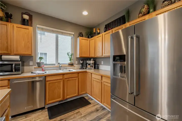 Generous Storage + Decor Shelf at the top