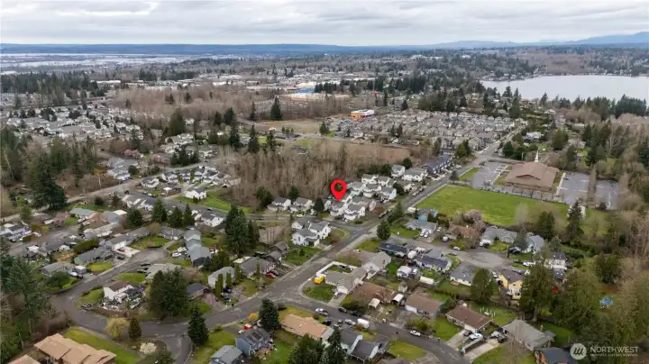 Snuggled in Morning View Estates neighborhood, close to Target/Costco/ParknRide/Shopping/Dining! LOW HOA Dues