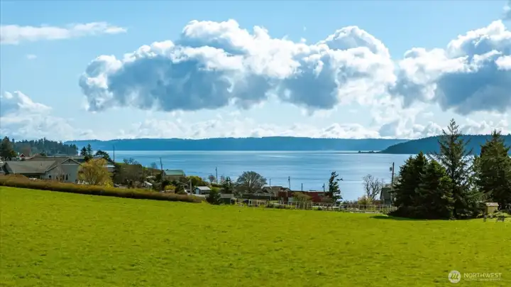 Camano Island in the distance