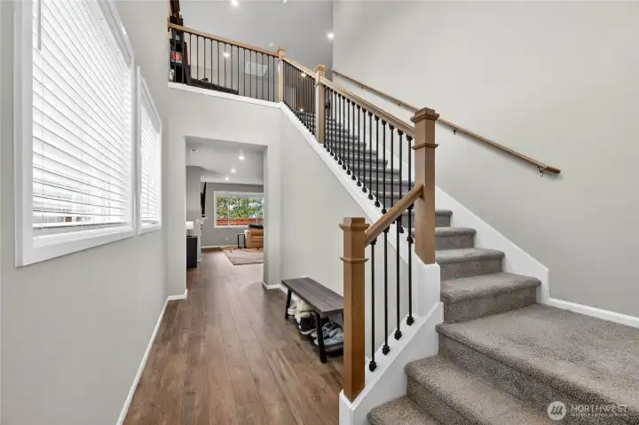 Head upstairs to 4 Bedrooms + Loft