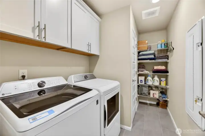 Laundry room upstairs