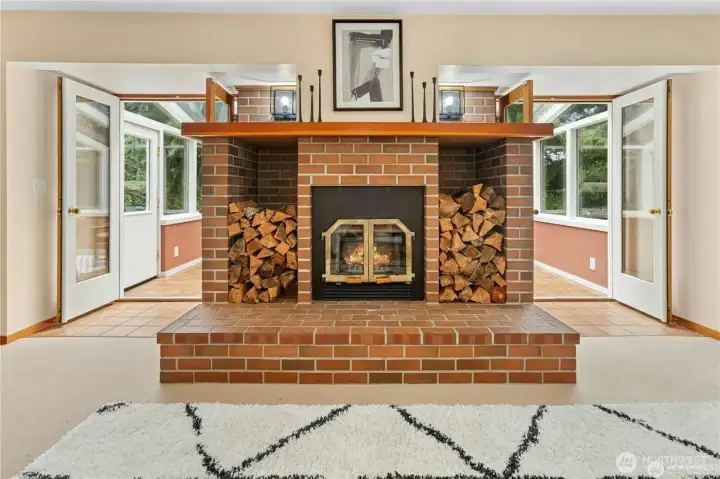 The "hearth" of the home