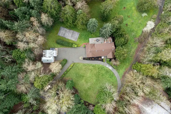 Overview of this stunning property