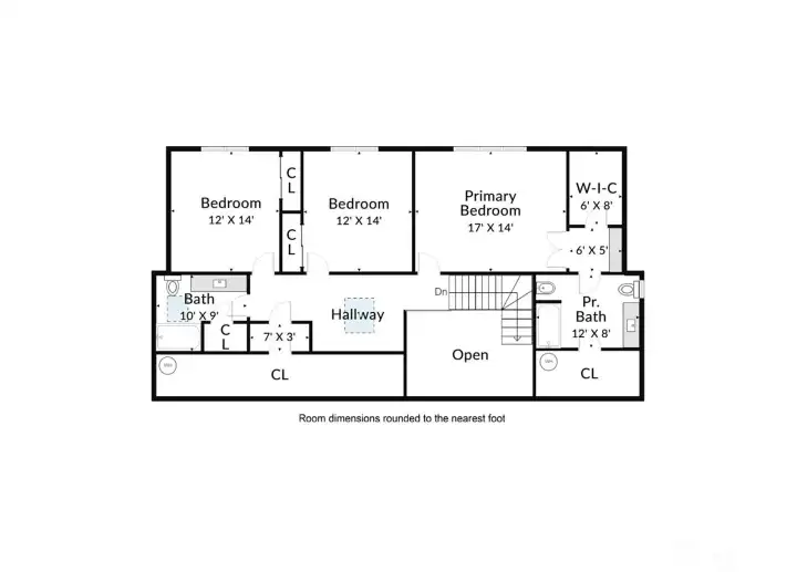 Main House upper floor
