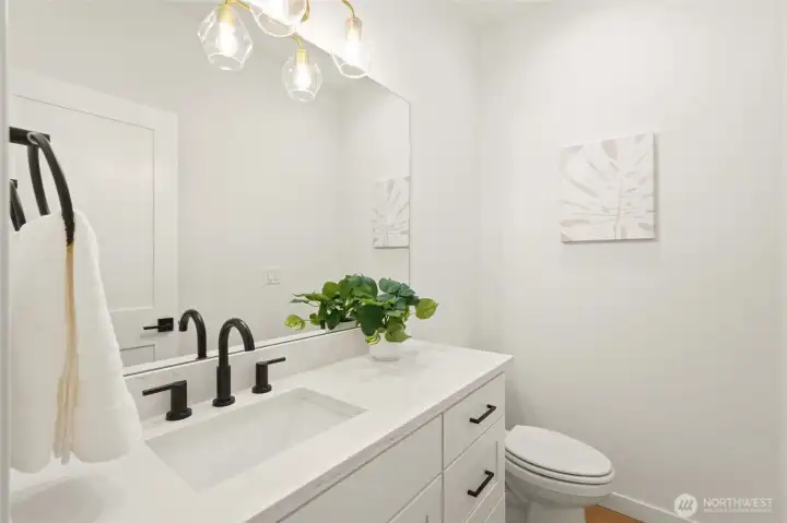 2nd level half bath