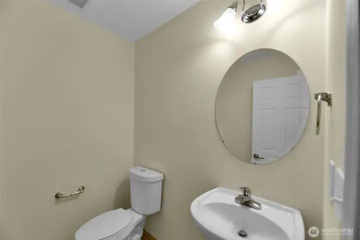 Half bath on main