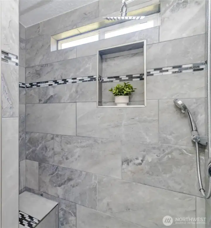 Large walk in shower Guest Bathroom Large walk in shower Guest Bathroom