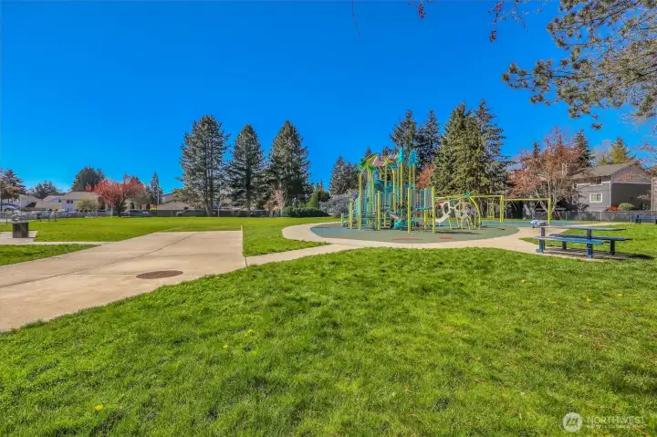 Lovely public park less than half a mile away.