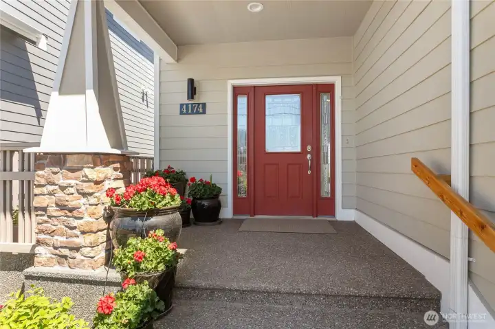 Front entryway