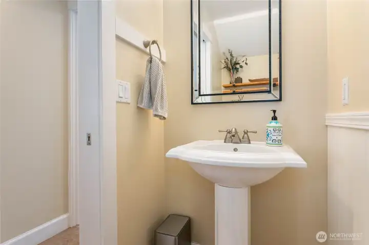 Main floor halfbath