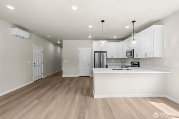 Great Room Looking at Kitchen