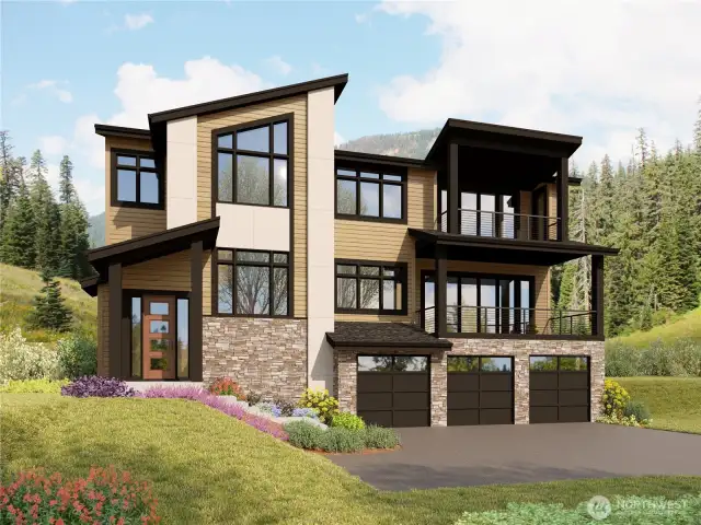 Rendering of potential home.