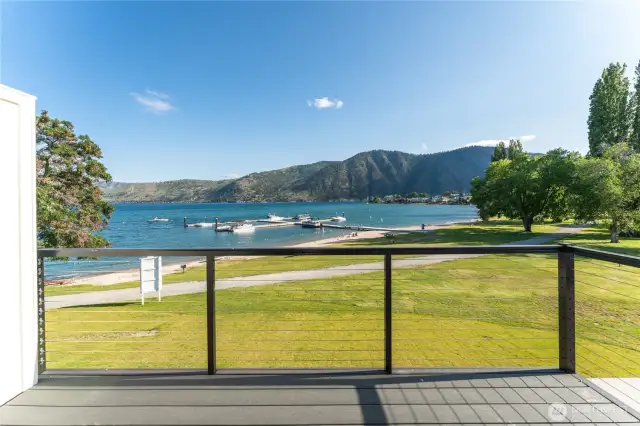 View from Upper Level Primary Bedroom Private Balcony
