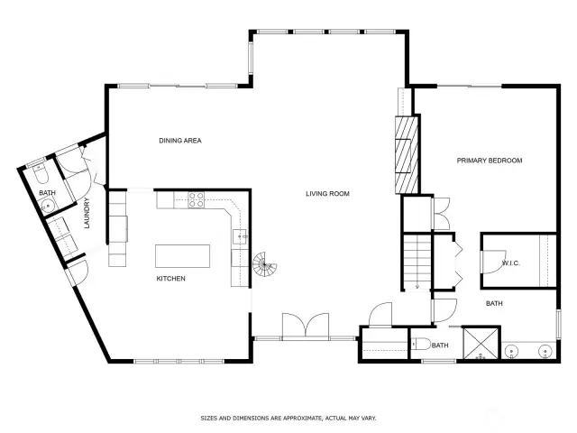 Main Level Floorplan