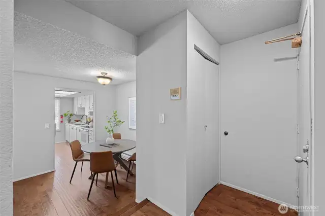 Entry way and closet