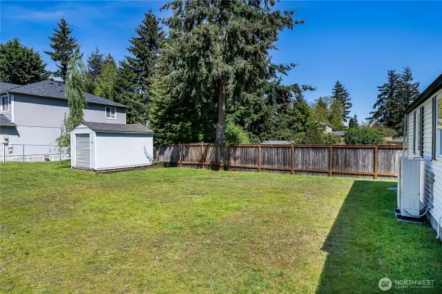 Tons of room for pets or gardening