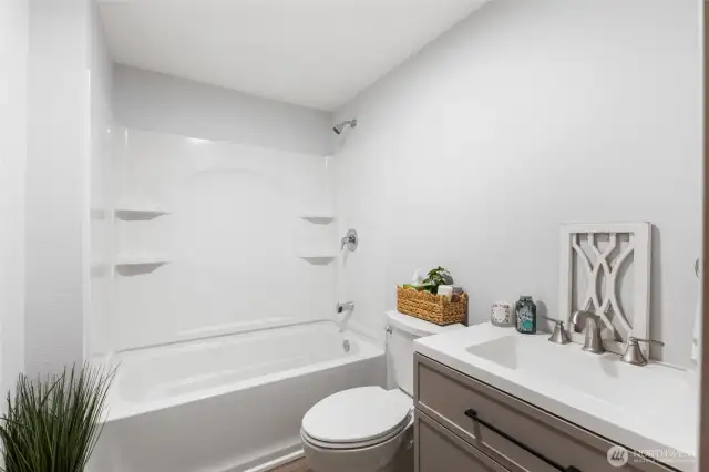 Downstairs fully remodeled bath