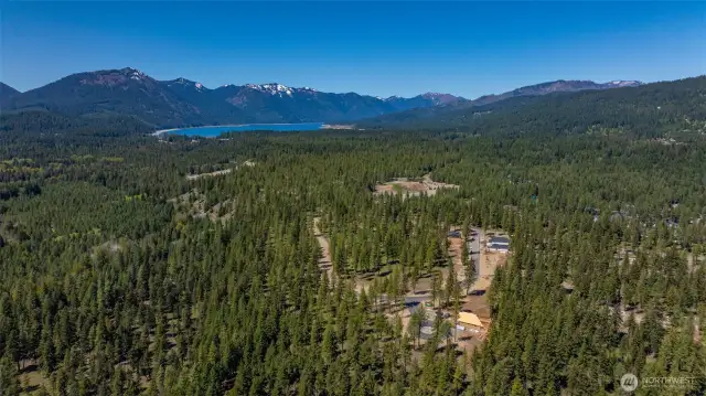 The Uplands Aerial view