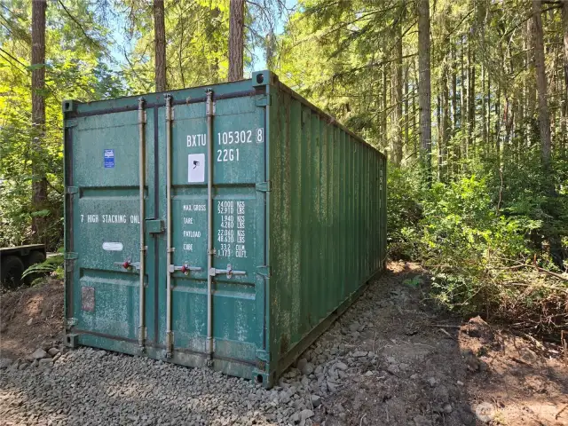 Storage container included in the purchase