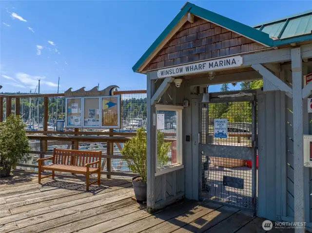 Welcome to Winslow Wharf Marina!
