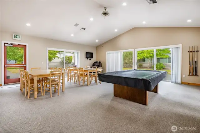 Inside the clubhouse