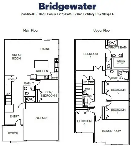 Bridgewater Marketing Floor Plan