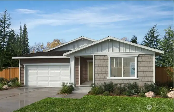 Virtual rendering elevation B