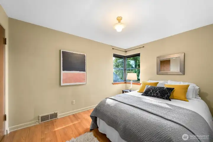 2 of 2 bedrooms on the main floor.