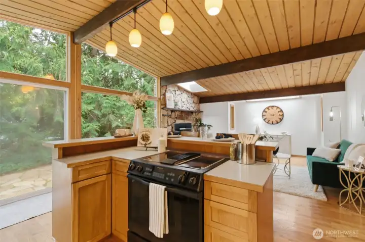 This home is blessed with effortless living and entertaining flow.