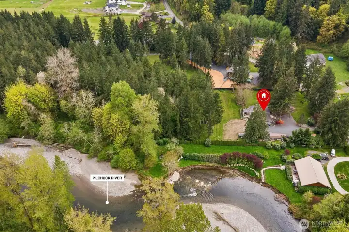 So much opportunity with this home and land.