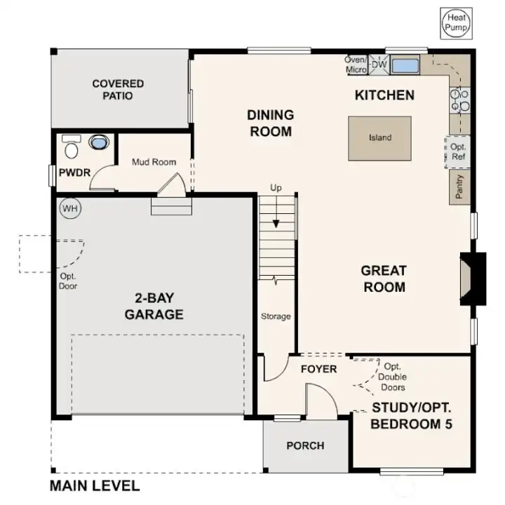 Floor Plan - Main Level