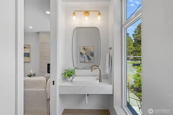 2nd Floor Powder Bathroom