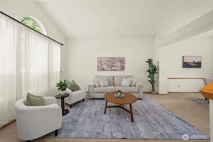 Great room/2nd living toom.