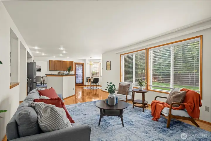 2nd living room off Kitchen.