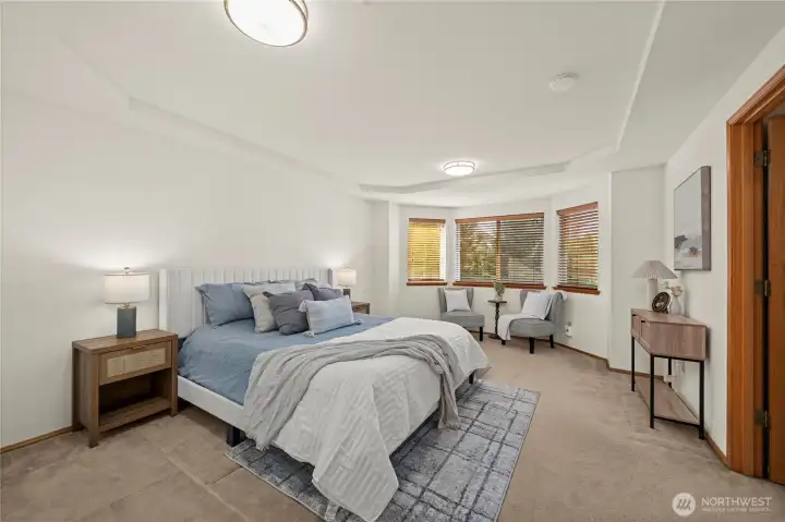 Spacious Primary bedroom