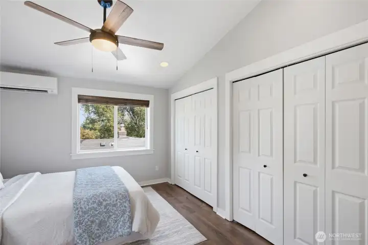 Master bedroom on upper