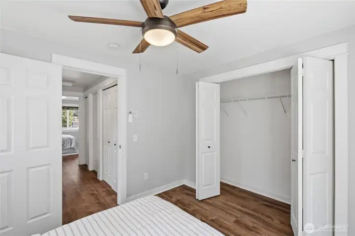 Second bedroom on upper