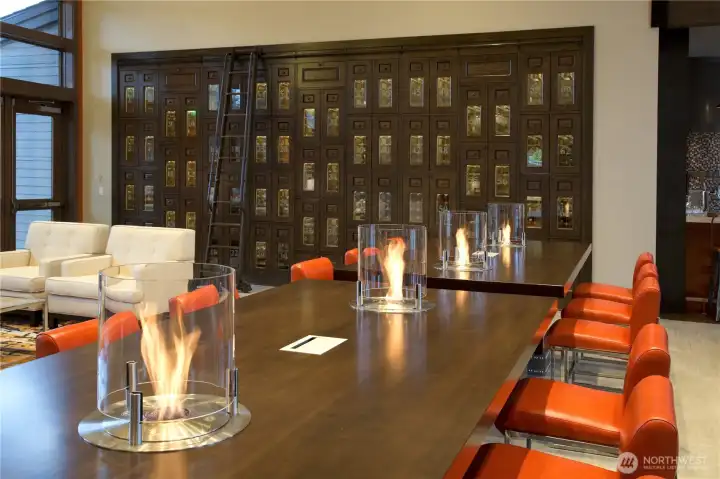 A wine lover's dream! Enjoy access to private, temperature-controlled wine lockers at Seven Summits Lodge. Store your favorite vintages right at the club to savor during dinner at The Mantel or at community wine events. A wine lover's dream! Enjoy access to private, temperature-controlled wine lockers at Seven Summits Lodge. Store your favorite vintages right at the club to savor during dinner at The Mantel or at community wine events.